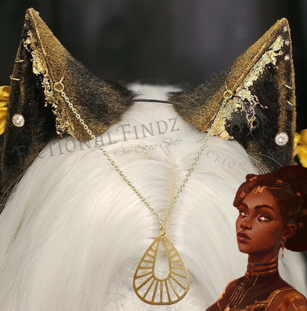Mel- 'The Golden Mage' Arcane Themed Fox Ears