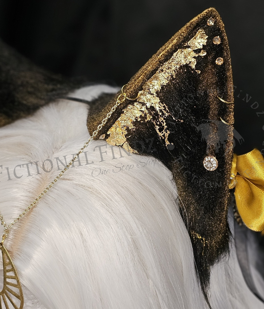 Mel- 'The Golden Mage' Arcane Themed Fox Ears