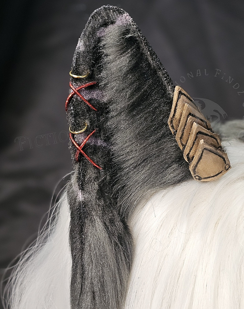 Ambessa- 'The Matriarch of War' Arcane Themed Wolf Ears