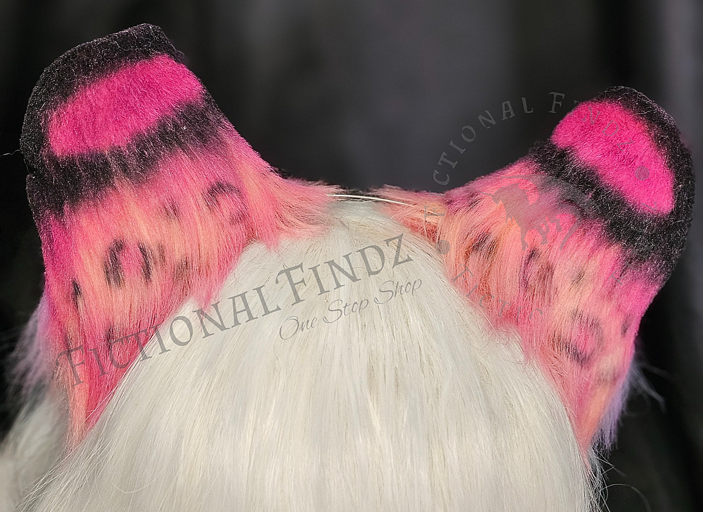 Vi- 'The Piltover Enforcer' Arcane Themed Leopard Ears