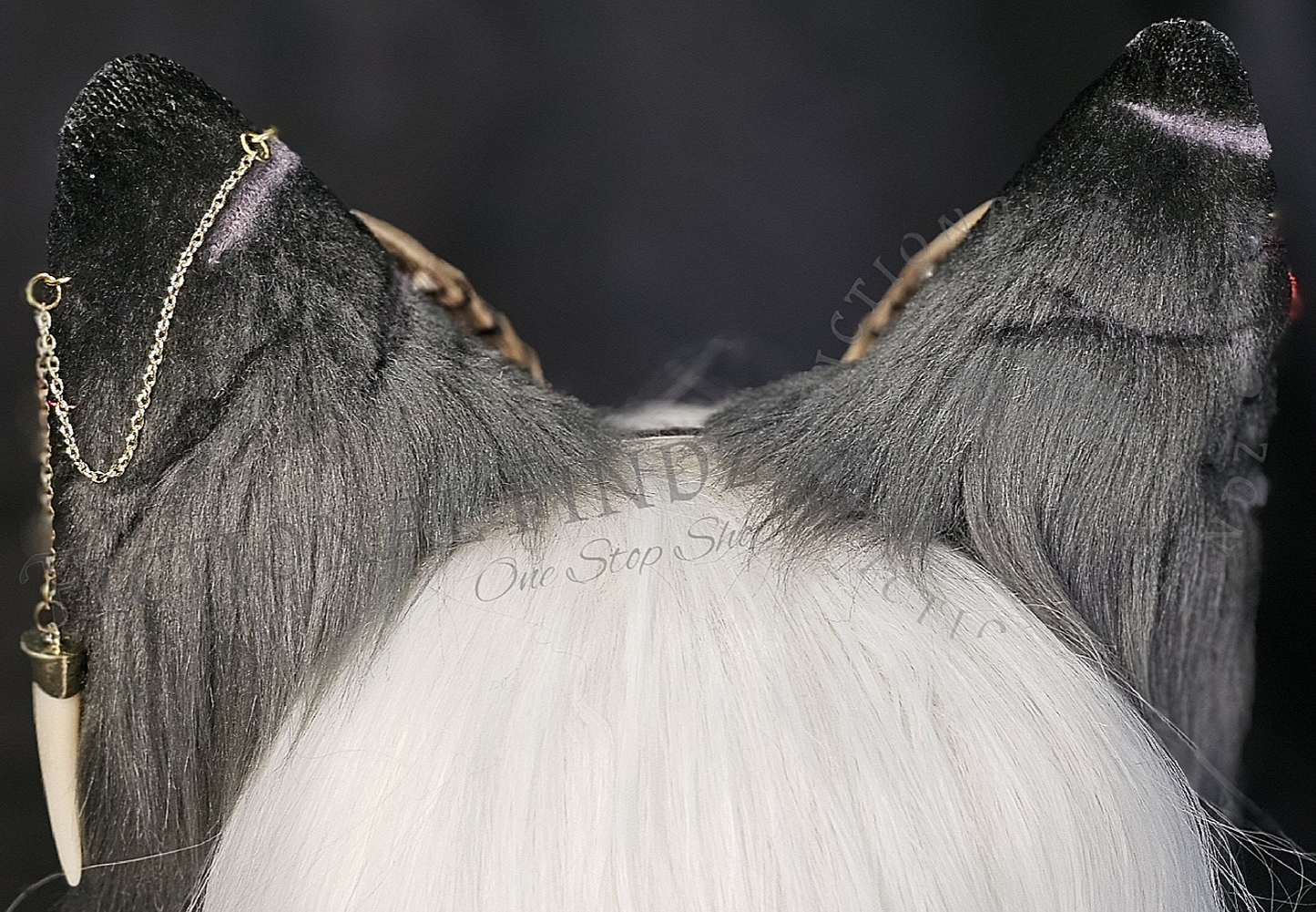 Ambessa- 'The Matriarch of War' Arcane Themed Wolf Ears