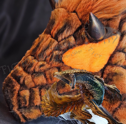 Viper Tobi Kadachi Hood- Monster Hunter